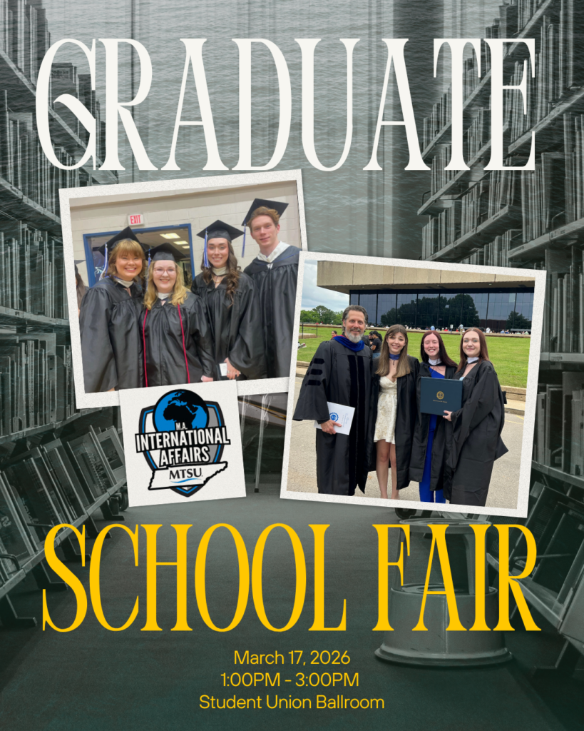 graduate school flyer
