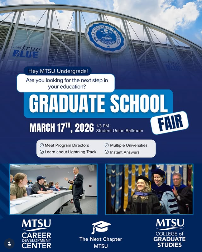 graduate school flyer
