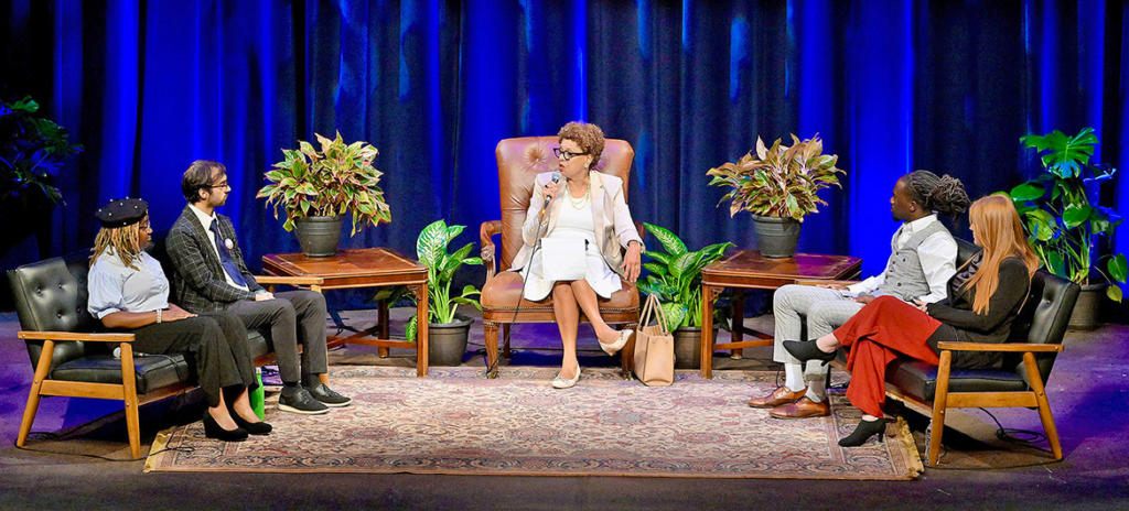 iddle Tennessee State University’s annual Constitution Day program on Thursday, Sept. 17 — which featured a panel discussion with nationally recognized legal scholar and Georgetown University law professor Sheryll Cashin — opened with a special tribute to the late MTSU First Lady Elizabeth “Liz” McPhee.